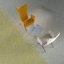 newspec carpet tile starlight yellow gradient